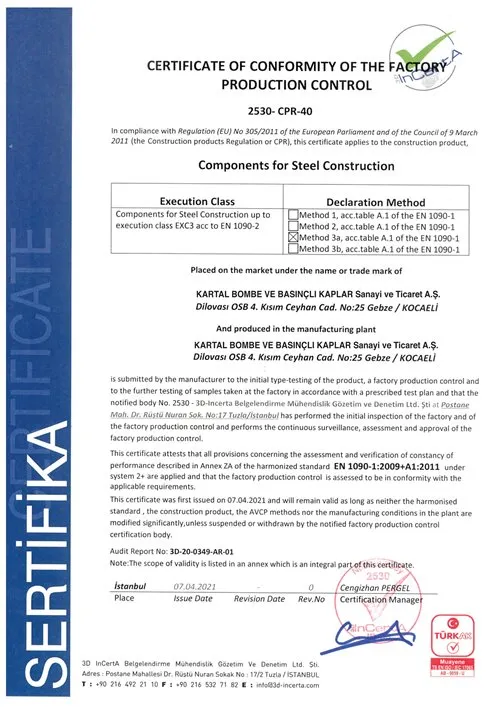 Certificate 8